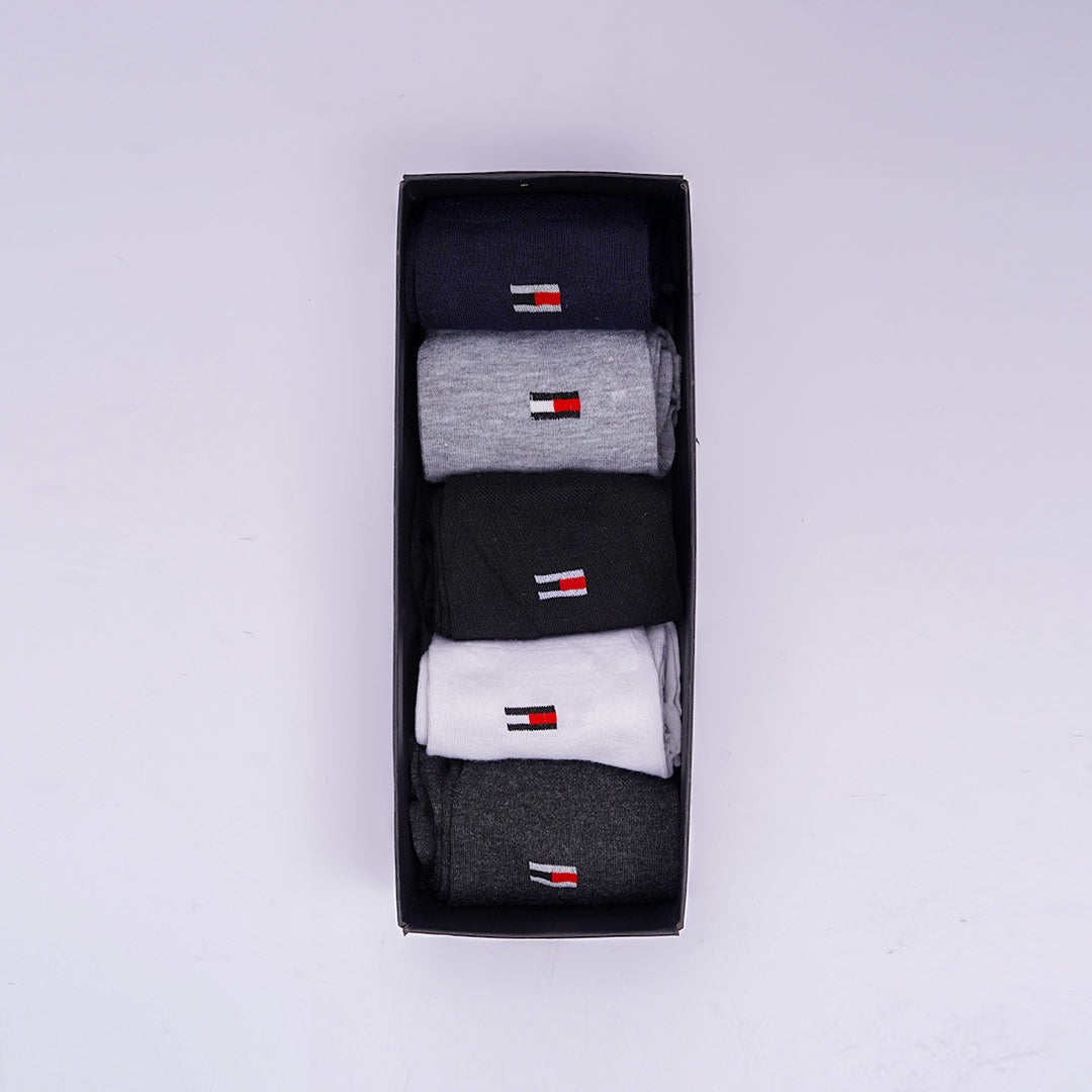 T-o-m-m-y  Ankle Socks (Pack Of 5)