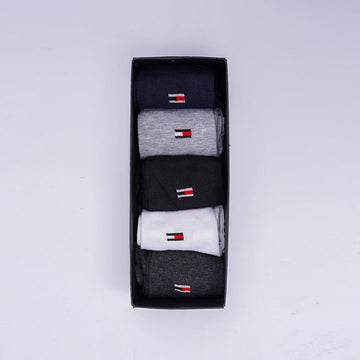 T-o-m-m-y  Ankle Socks (Pack Of 5)