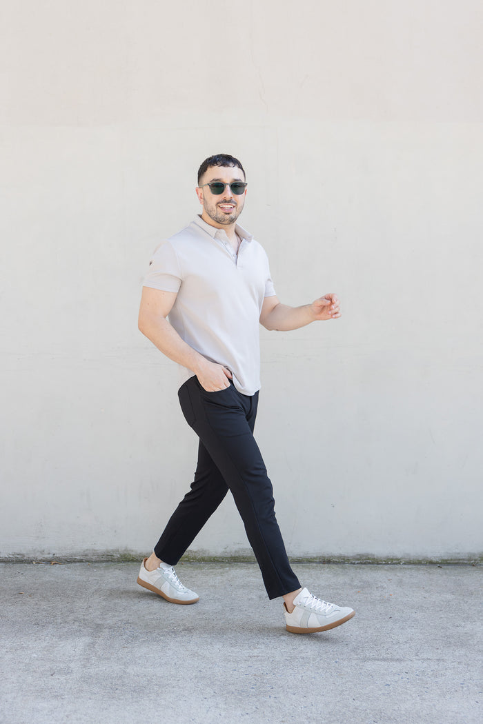Cotton Casual Black Pant