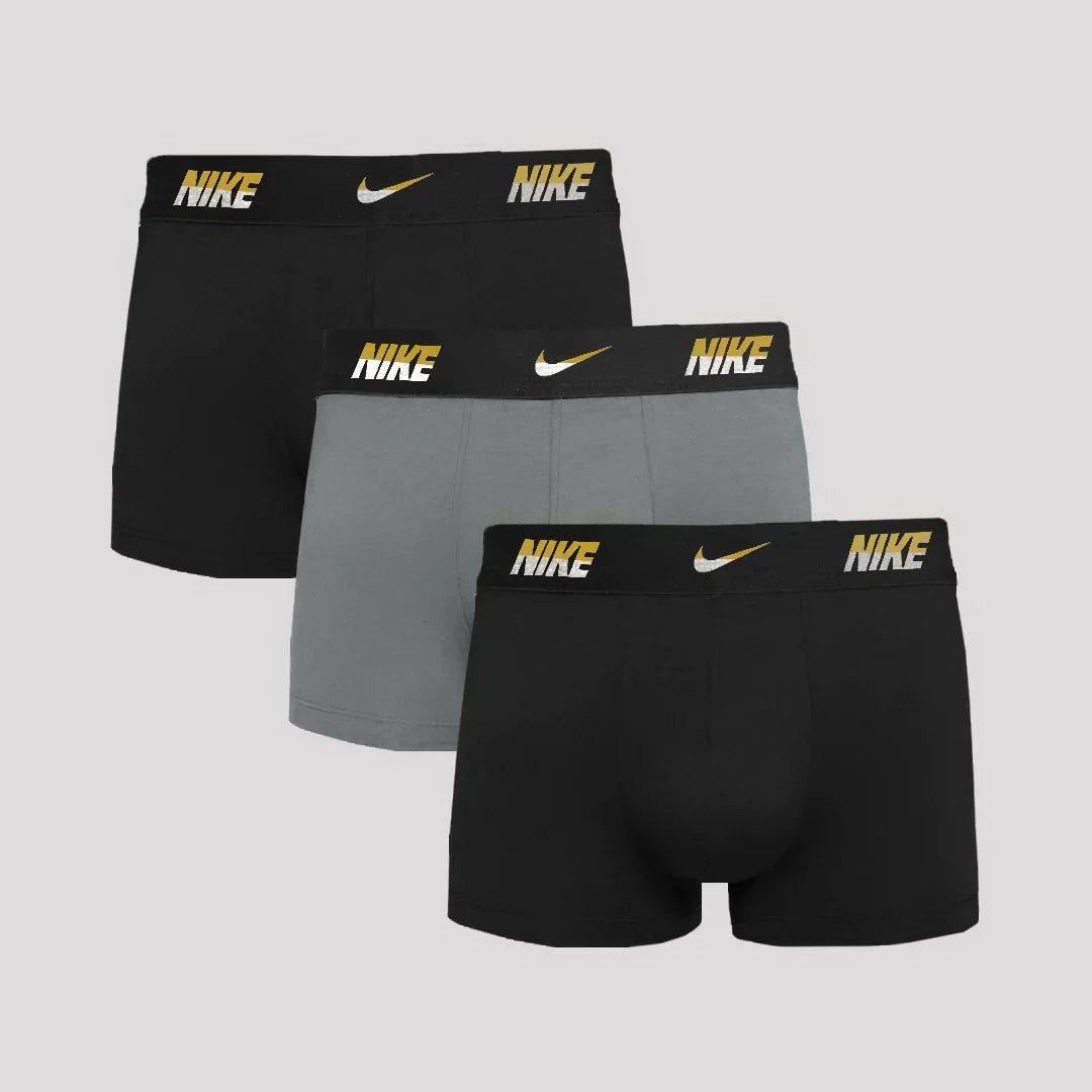 N-i-k-e - Pack of 3 Cotton Boxers