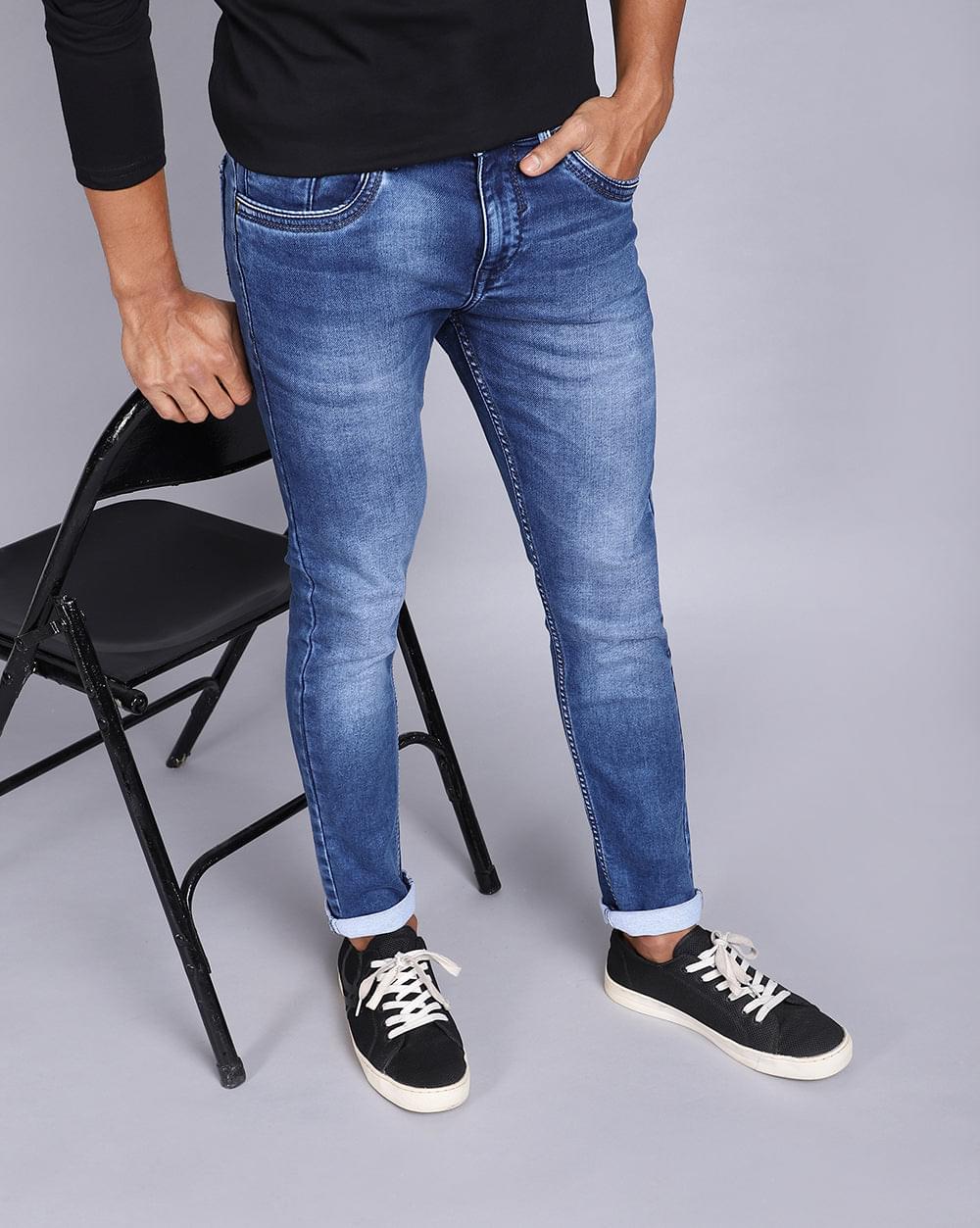 Basic Mid Blue Jean's