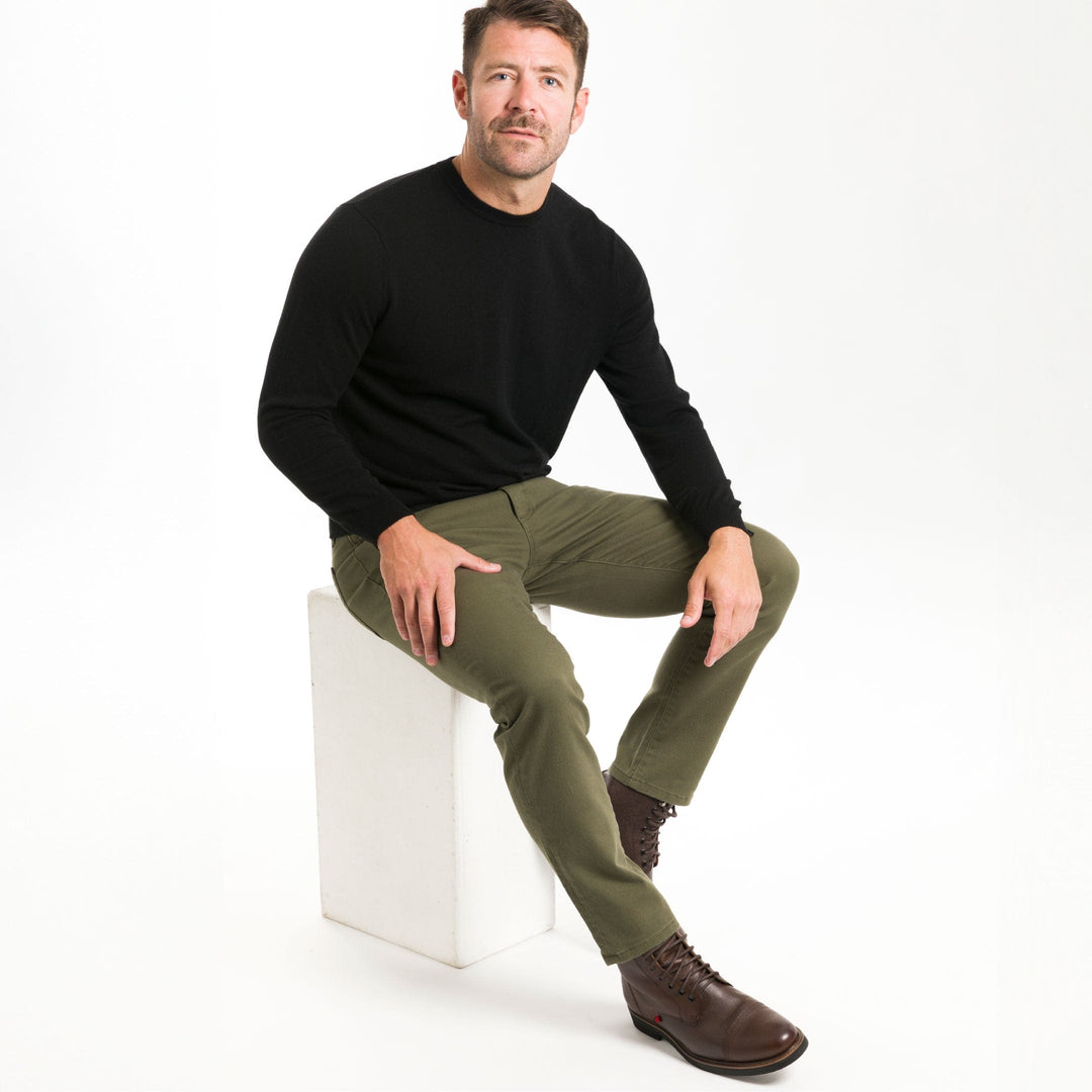Cotton Casual Light Green Pant