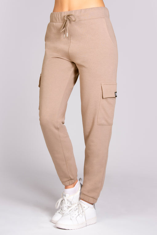 Camel Cargo Trouser For Womens